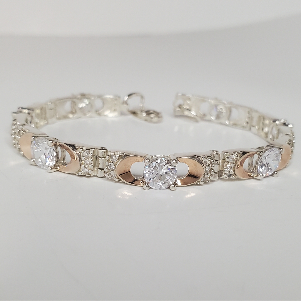 Sterling Silver Bracelet Of Sterling Silver